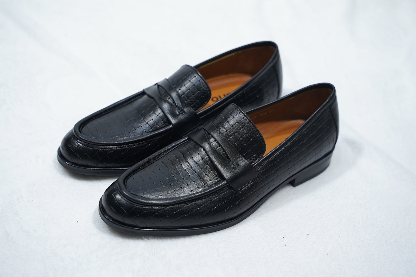 Monkstory Atelier 1950 Flex Penny Moafers 360 - Noir