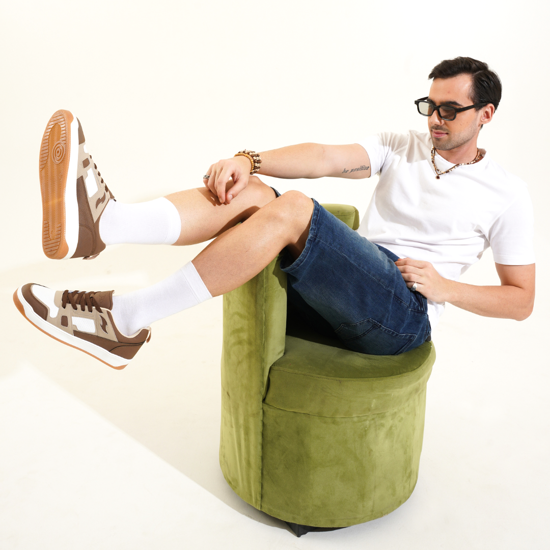 ASH Sneaker - Beige et Marron