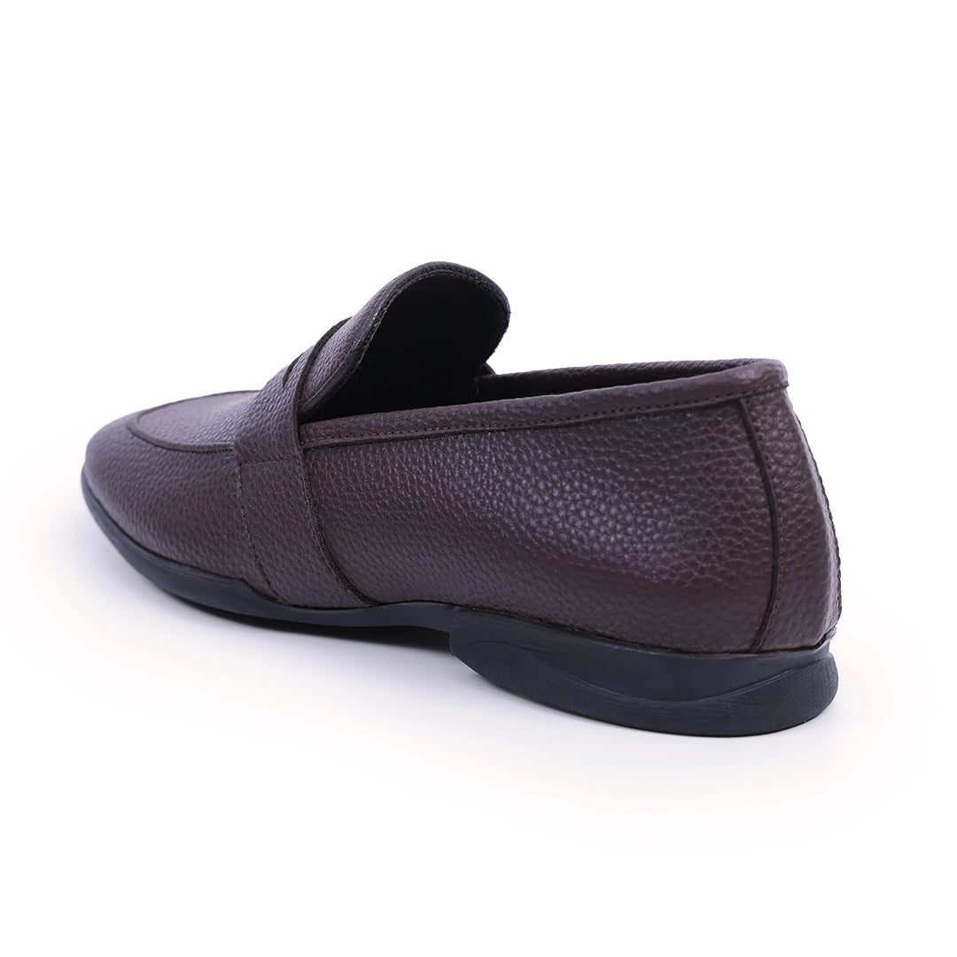Monkstory Atelier 1950 Flex Penny Moafers 360 - Noir et Marron