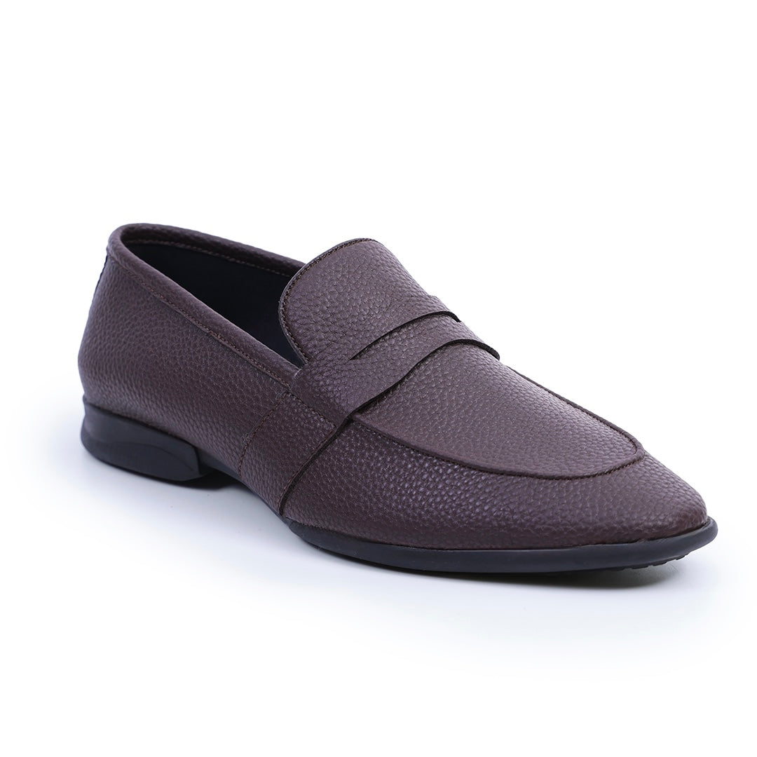 Monkstory Atelier 1950 Flex Penny Moafers 360 - Noir et Marron