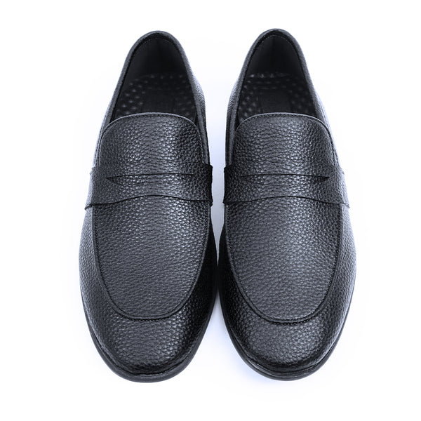Monkstory Atelier 1950 Flex Penny Moafers 360 - Noir et Marron