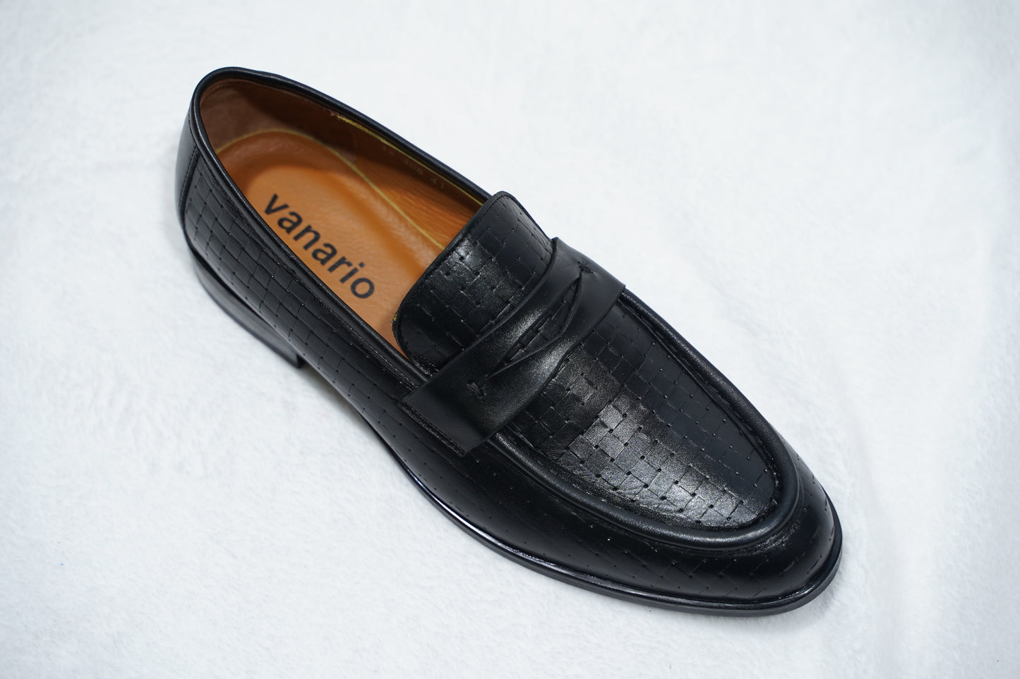 Monkstory Atelier 1950 Flex Penny Moafers 360 - Noir