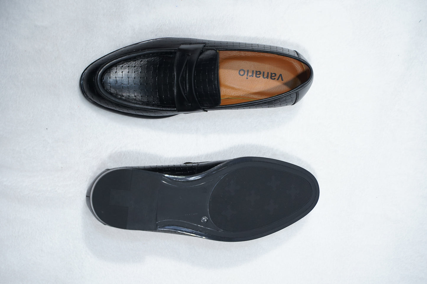 Monkstory Atelier 1950 Flex Penny Moafers 360 - Noir
