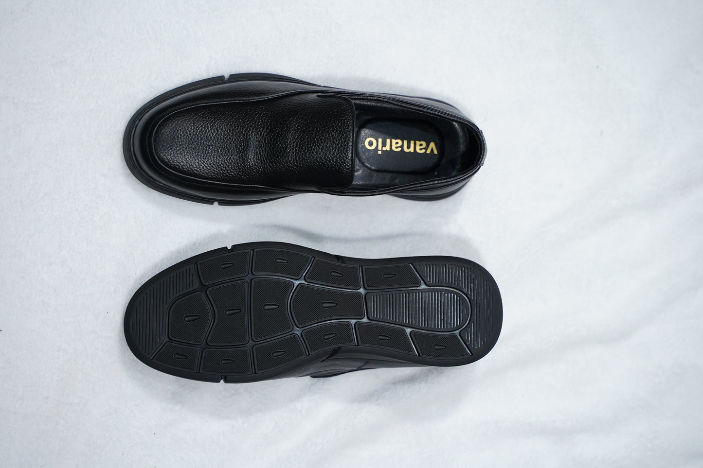 Mocassins de mode décontractées en cuir à talon plat et semelle douce | mocassins doux