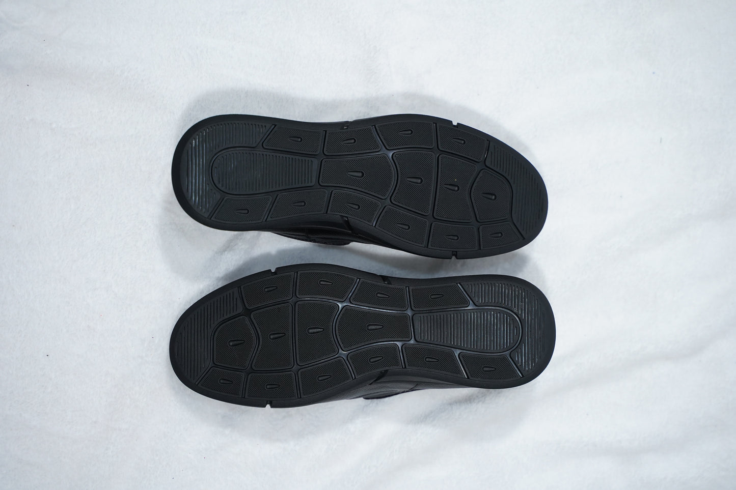 Mocassins de mode décontractées en cuir à talon plat et semelle douce | mocassins doux
