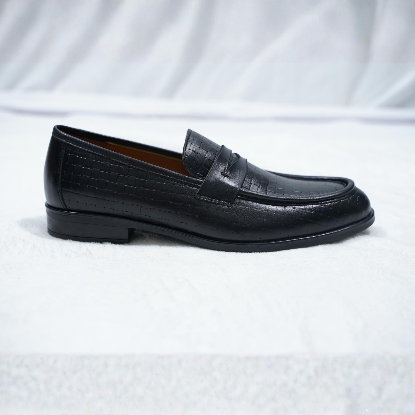 Monkstory Atelier 1950 Flex Penny Moafers 360 - Noir
