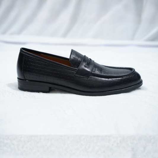 Monkstory Atelier 1950 Flex Penny Moafers 360 - Noir