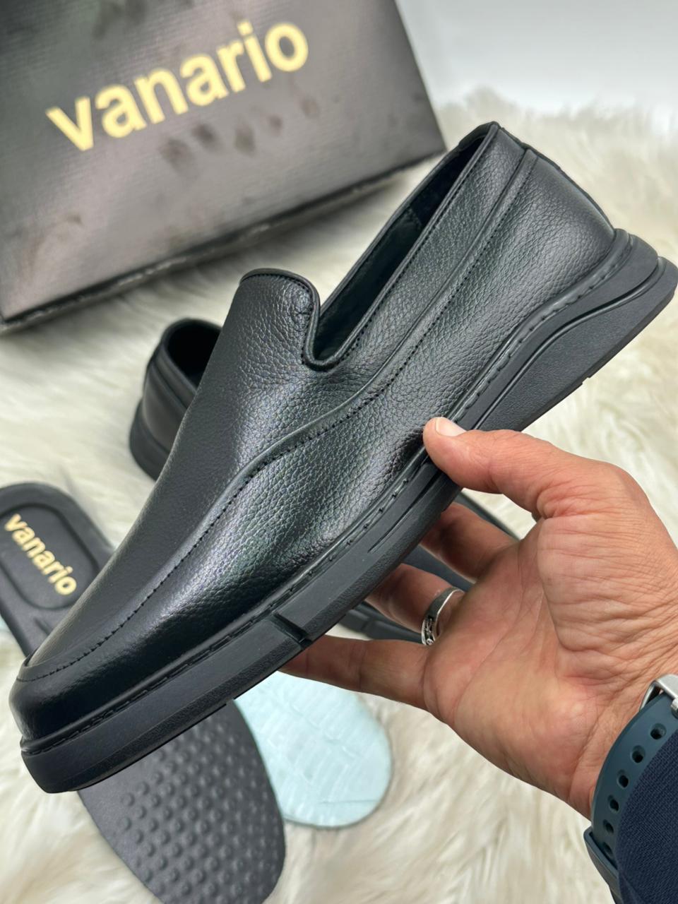Mocassins de mode décontractées en cuir à talon plat et semelle douce | mocassins doux