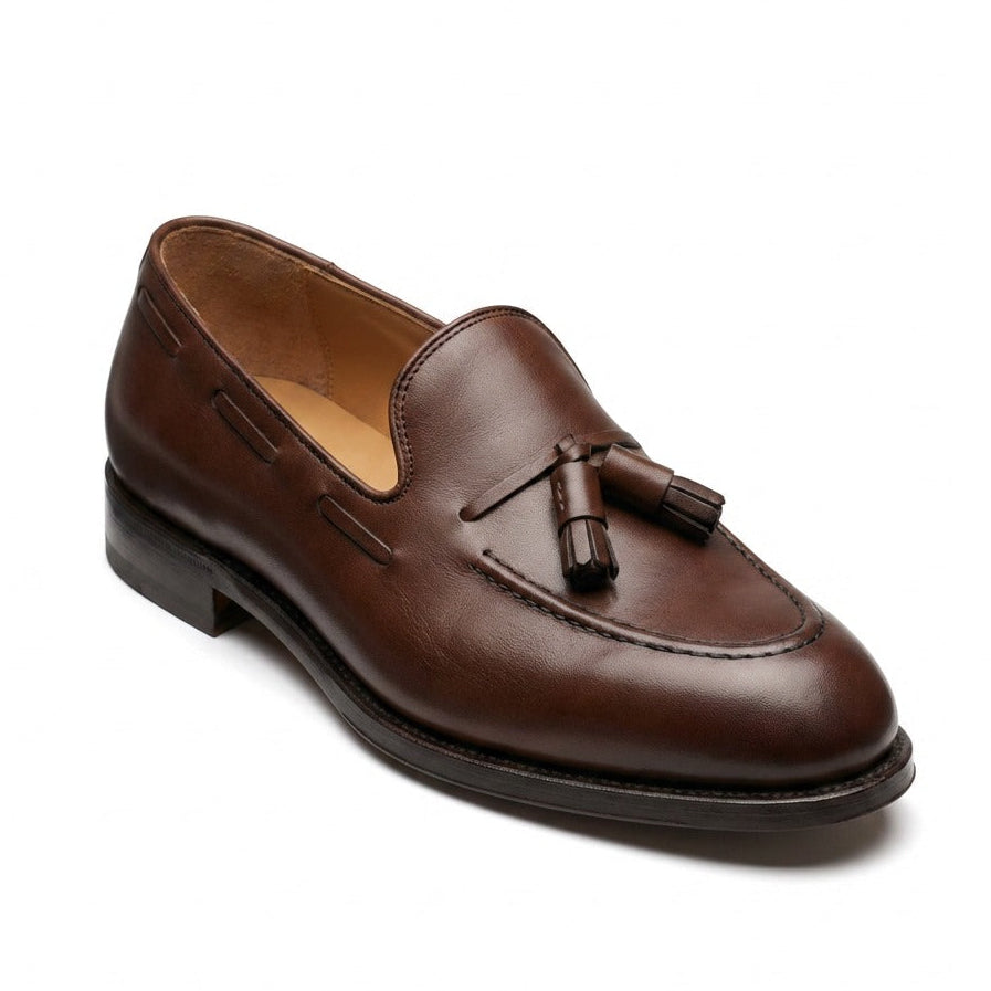 Mocassin en peau de veau Luther Tassel