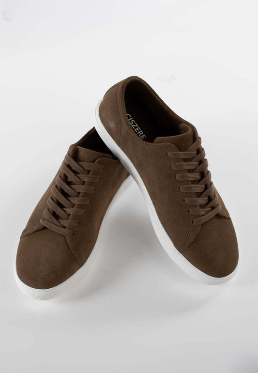 Dale suede sneaker - Marron