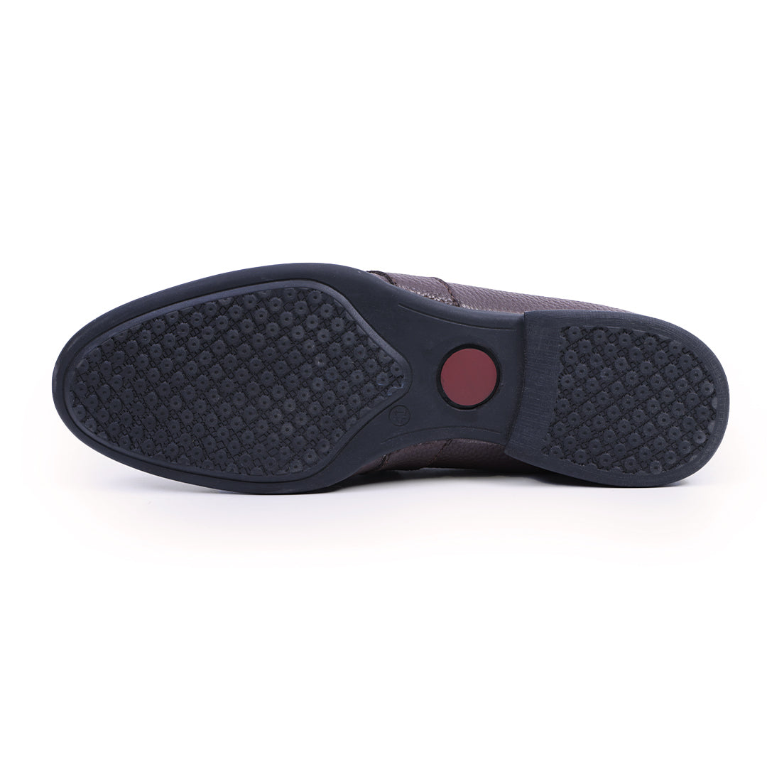 Monkstory Atelier 1950 Flex Penny Moafers 360 - Noir et Marron