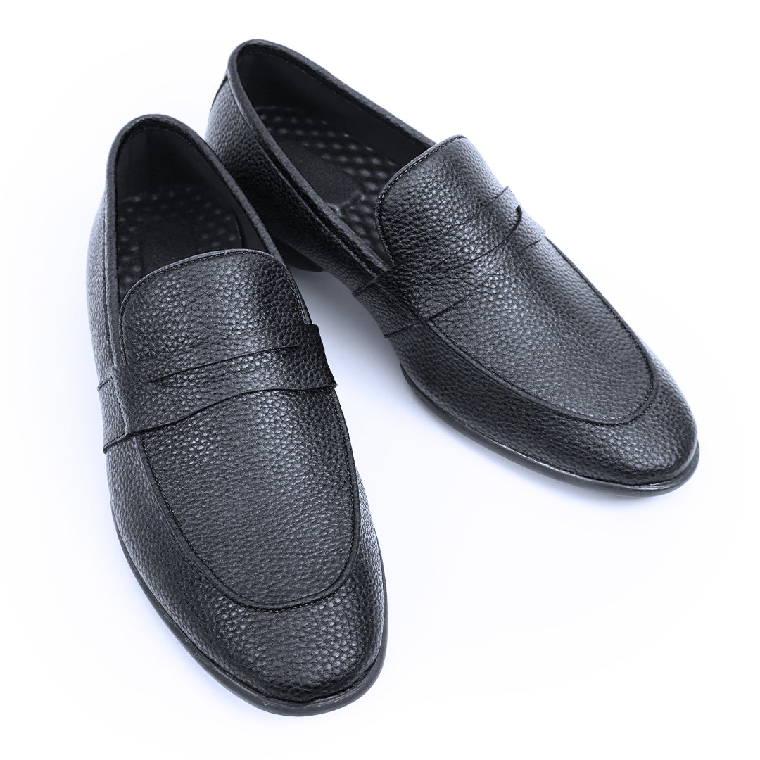 Monkstory Atelier 1950 Flex Penny Moafers 360 - Noir et Marron