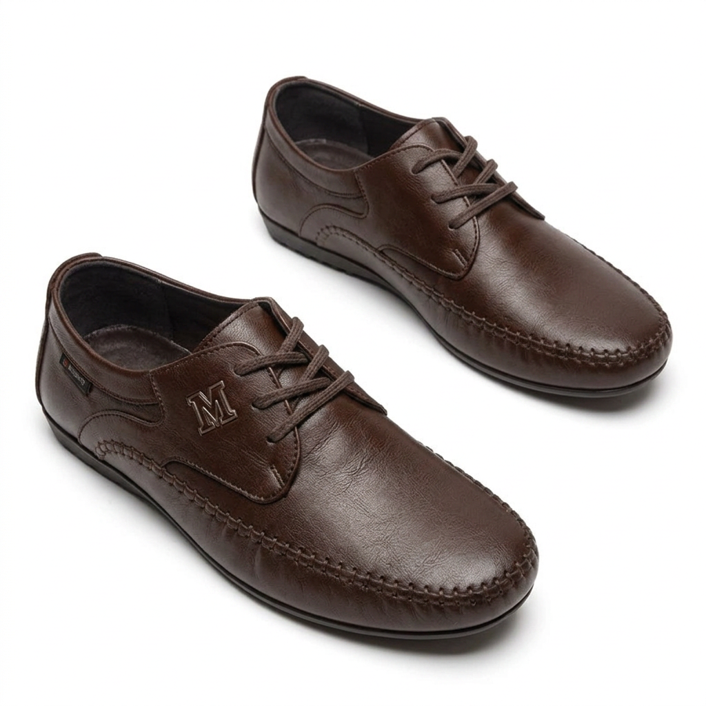 Mocassins Homme  Classe & Confort - Noir et Marron
