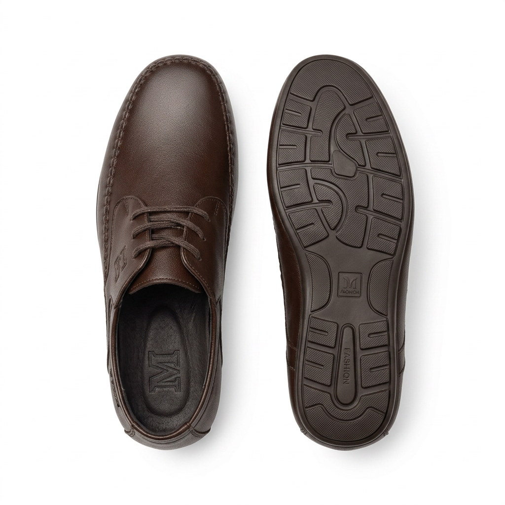 Mocassins Homme  Classe & Confort - Noir et Marron