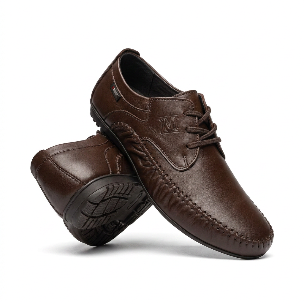 Mocassins Homme  Classe & Confort - Noir et Marron