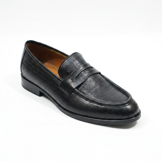 Monkstory Atelier 1950 Flex Penny Moafers 360 - Noir